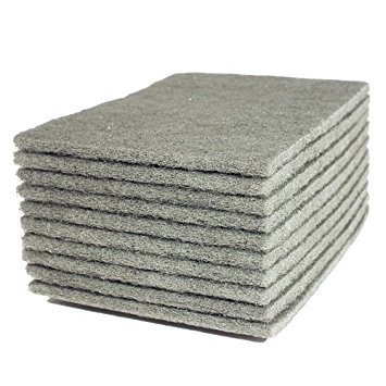 Gray Scuff Pad 6 In X 9 20 Pads Box Flexible Waterproof And Washable For Hand Finishing Model 59964