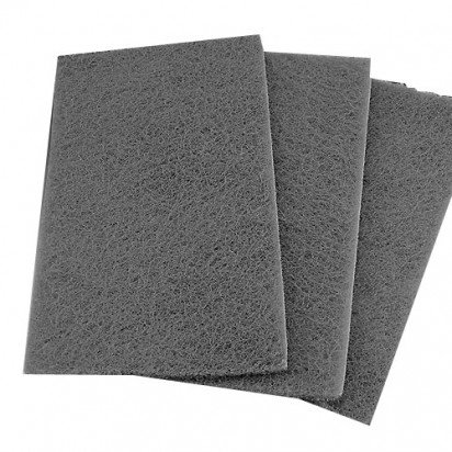 Gray Scuff Pad 6 In X 9 20 Pads Box Flexible Waterproof And Washable For Hand Finishing Model 59964