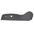 Front Left Seat Switch Cover For Tesla Model Y 2020 2024 And 3 2017 2023 Part Number 00 C Black Plastic Direct Replacement 