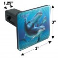Dolphin Pals Ocean Diving Tow Trailer Hitch Cover Plug Insert