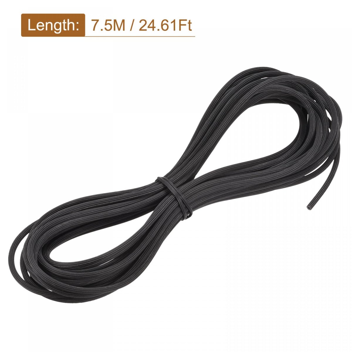 Screen Spline 7 5m 24 61ft Length Pvc Sealing Strip Window Retainer 3mm Od Black