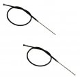 2 Twist Throttle Cable 28 In For 2-stroke 47cc 49cc Mini Pocket Bike Mta1 Mta2 Quad Atv 