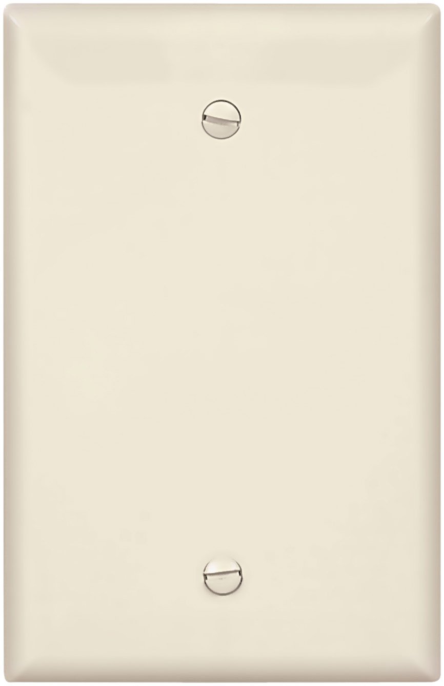 Eaton Pj13la-sp-l 1-gang Box Mounted Mid Size Wall Plate Light Almond