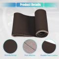 Uxcell Hand Sewn Steering Wheel Cover Stitch With Needle And Thread Universal Fit 14 6-15 2 Inch 37-38 5cm Diameter Coffee