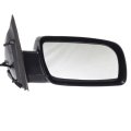 Passenger Side Door Mirror For Gmc Safari 1990 1998 Replacement Gm1321159 And 15001802 Black Standard Style Mount 
