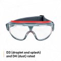 3m Gogglegear 500 Series Gg501sgaf Clear Scotchgard Anti-fog Lens