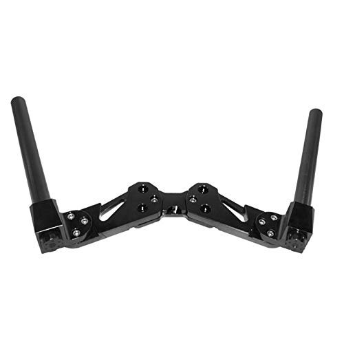 Clip On Handlebars For Honda Grom Msx125 7 8 In Motorbike Fork Tube Handle Bar Riser Racing Atv Expansion Black Aluminum Alloy