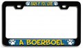 Bark If You Love A Boerboel Dogs Pets Bl 3d Metal License Plate Frame Auto Suv Truck Tag Holder E81 