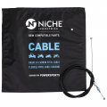 Niche Push Pull Throttle Cable Set For Kawasaki Ninja 250r Ex250 54012-0210 54012-0211