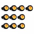 Sidaqi 9w Led Eagle Eye 18mm High Power Car Motorcycle Daytime Running Drl Bumper Fog Light Backup Clearance Marker Lights