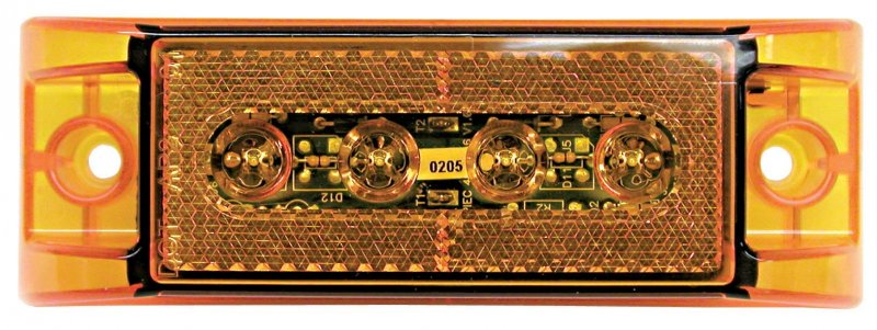 Peterson Mfg M188a Led Marker Clearance P2 Rectangular