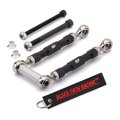 Blackpath Fits Suzuki Adjustable 0-4 Lowering Link Kit Gsx-r600 Gsx-r750 Gsx-r1000 Motorcycle Rear Drop Links Black T6 Billet