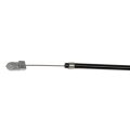 Hood Release Cable For Bmw 335d 2009 2010 2011 Rear Position Steel Material 1 2 Mm Diameter Replacement 51237060529