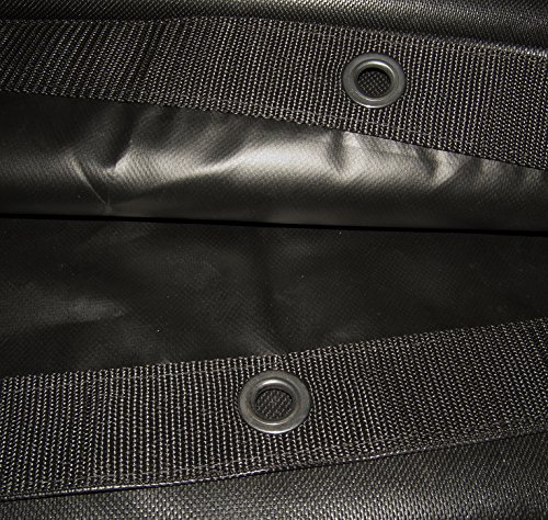 Tarp Heavy Duty Black 3 X Feet Waterproof 18 Oz Vinyl W Reinforced Edges