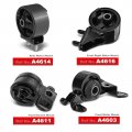 A-premium Engine Motor And Transmission Mount Kit Compatible With Ford Escort Mercury Tracer 1991-1996 Mazda Mx-3 1994-1996