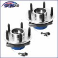 Tom 513187 2pcs Front Wheel Hub Set With Abs For 2002-2005 Chevy Venture Awd Fwd