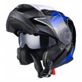 Ahr Motorcycle Helmet Dual Visor Modular Flip Up Full Face Dot Approved Run-m3 For Adult Motorbike Street Bike Moped Racing 