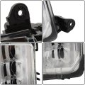 Front Fog Lights Replacement For Sierra 1500 At4 Denali Slt 2019 To 2022 Left And Right Side With Bezel Switch 84513247 