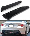 Fits For 2013-2016 Subaru Brz Scion Fr-s Frs 86 Jdm Rear Bumper Aero Side Aprons
