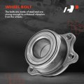 A-premium Pair 2 Reara Cv Axle Shaft A Fronta Wheel Bearing And Hub Assembly Compatible With Subaru Outback Legacy000-2004 Baja