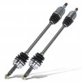 A-premium Pair 2 Reara Cv Axle Shaft A Fronta Wheel Bearing And Hub Assembly Compatible With Subaru Outback Legacy000-2004 Baja