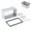 2din Dvd Player Panel Dash Frame Kit Stereo Radio Fascia Center Control Navigation Universal Accessory