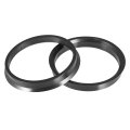 2pcs Plastic 73 1mm To 66 Car Hub Centric Rings Wheel Bore Center Spacer 