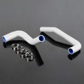 Silicone Radiator Hose Pipe Kit For Jeep Wrangler Yj Tj 2 4 2l 87-06 White 