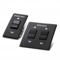 A-premium Power Window Switch Compatible With Chevrolet Astro Gmc Safari 1985-1995 Front Driver And Passenger Side 2-pc Set