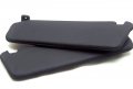 Sunvisor Synthetic Leather Covers Black For Chevrolet Camaro 2010 2015 Automotive Interior Visor Replacement 
