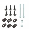 Front Leaf Spring Bracket Mounting Eye Bolts J-clips 16pcs Replacement For 1967-1981 Camaro Firebird