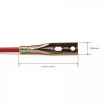 The Rop Shop Set Of 27-inch Red Universal Snowplow Blade Guide Kit For Hinniker 25010118