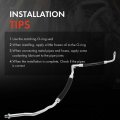 A-premium A C Suction Line Hose Assembly Compatible With Ford Focus 2005007 2 0l 2 3l Compressor To Evap