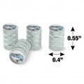 Speckled Trout Fishing Valve Stem Caps For Tire Rim Wheel Aluminum