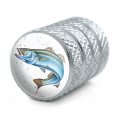 Speckled Trout Fishing Valve Stem Caps For Tire Rim Wheel Aluminum