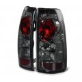 Altezza Euro Style Tail Light Lamp For 1999-2002 Chevy Silverado 1999-2006 Gmc Sierra 1500 2500 3500 Metallic Chrome Housing 
