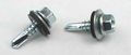 10 X 1 In Self Drilling Screws Hex Washer Head Zinc Plated Steel With Bonded Neoprene Washers Unslotted 2000 Piece Carton 