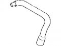12261-0d060 Ventilation Hose Black Direct Fit Replacement Part 