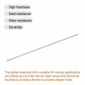 Uxcell 4 2mm Twist Drill Bits High-speed Steel Straight Shank Extra Long Bit 300mm Length For Wood Plastic Aluminum
