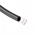 Uxcell 2pcs Lubricating Oil Hose 6mm 1 4-inch Id X 9mm 3 8-inch Od 3ft Water Tube Black Rubber Tubing