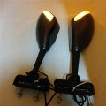 Smt-yellow Led Lights Mirror Compatible With Suzuki Gsxr 600 750 1000 Hayabusa Sv650s Tl1000r Cn B075wnl7ks