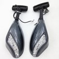 Smt-yellow Led Lights Mirror Compatible With Suzuki Gsxr 600 750 1000 Hayabusa Sv650s Tl1000r Cn B075wnl7ks