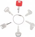 Solarhome Heavy Equipment Construction Ignition Key Set 6 Keys For Case