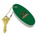 Graphics More Northern Virginia Community College Primary Logo Floating Keychain Oval Foam Fishing Boat Buoy Key Float