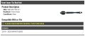 Front Inner Tie Rod End For 2019-2023 Infiniti Qx50
