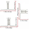 Labwork 3piece Hydraulic Cylinder Piston Rod Seal U-cup Installation Tool Kit