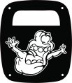 Jeeptails Ghostbusters Slimer Tail Lamp Light Covers For Jeep Wrangler Yj And Tjs Black Set Of 2