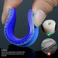 G-plus Silicone Radiator Coolant Hose Tube Kit Clamps Compatible With Ford F100 150 F250 Bronco Pickup 2pcs 1968-1979 Blue