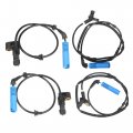 Motoforti Front Rear Left Right Abs Sensor Wheel Speed For Bmw 325ci 2001-2006 Plastic No 34526752681 34526752682 34526752683 