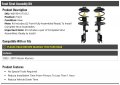 Front Strut And Coil Spring Assembly 2 Piece Kit Compatible With 2003-2007 Nissan Murano